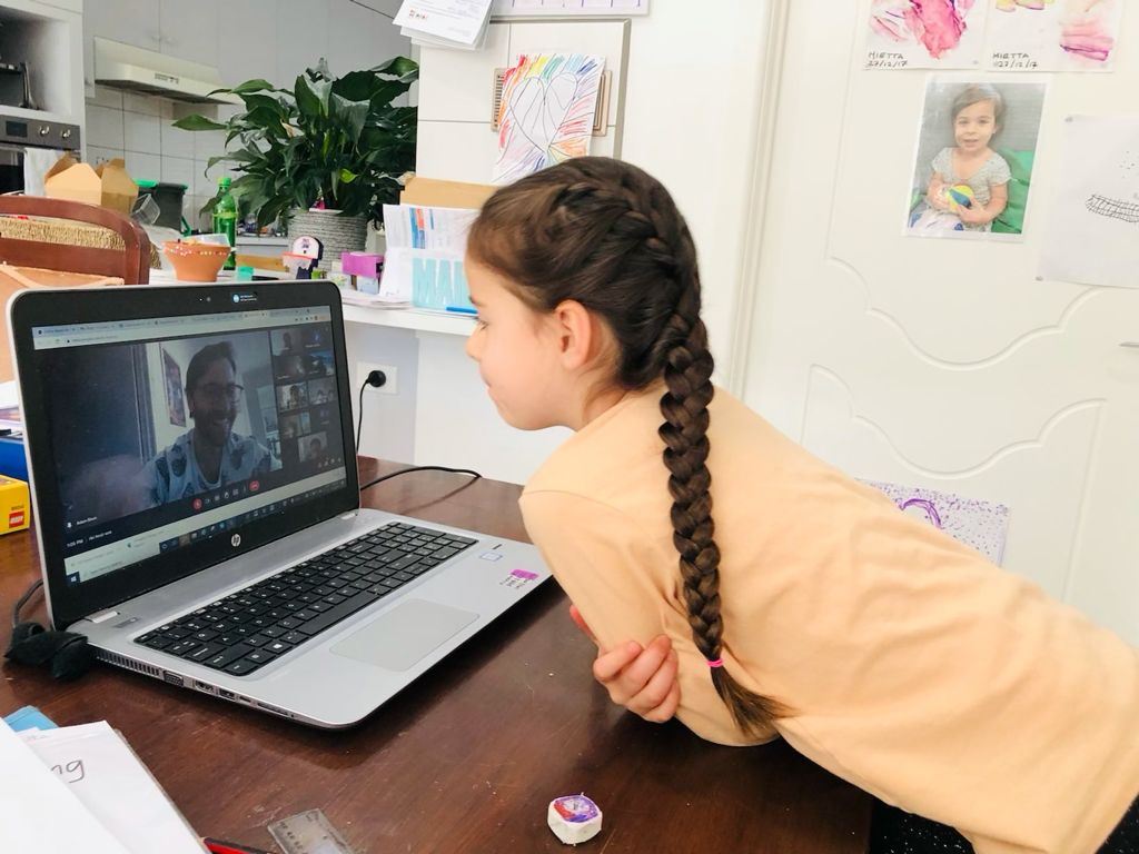 Studying philosophy at the King David Junior School in distance learning