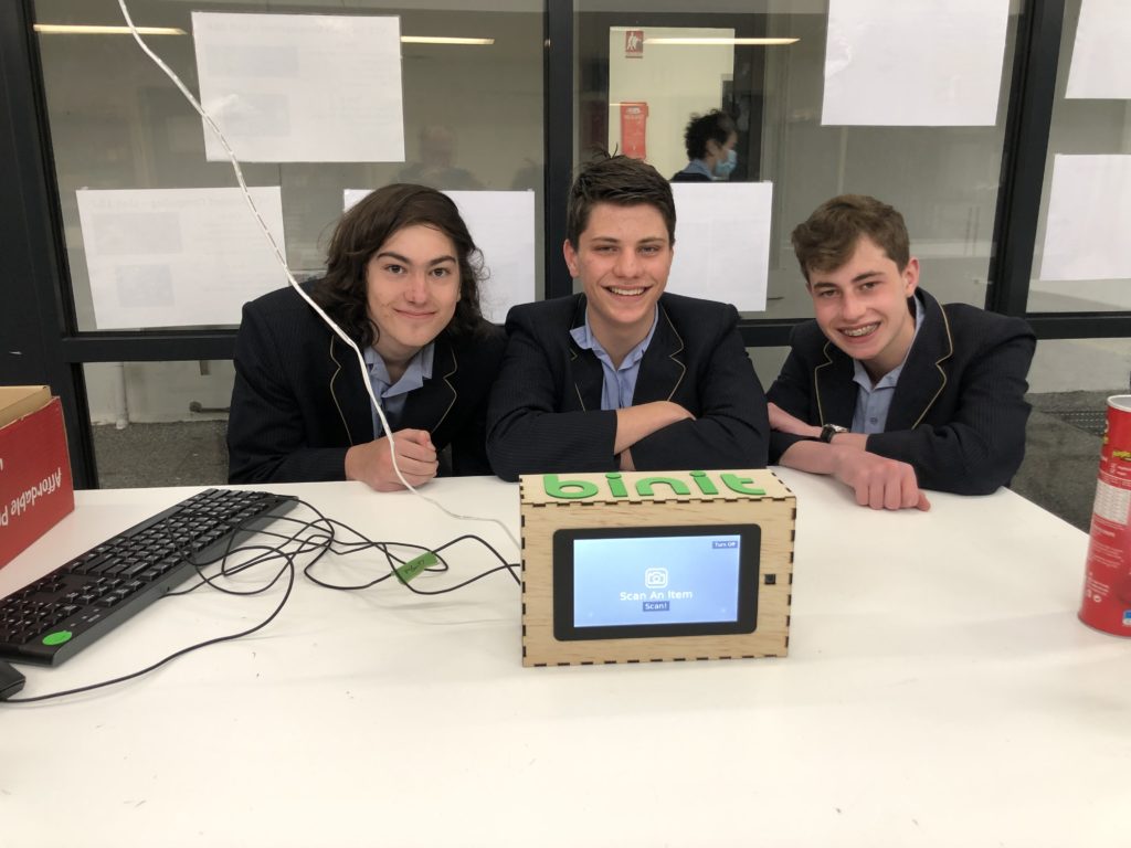 Year 11 students using machine learning for the environment