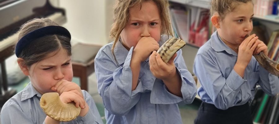 Shofar blowing Year 2